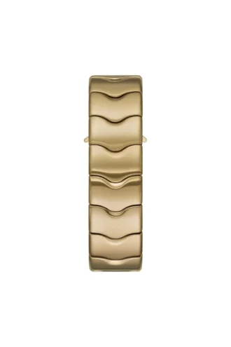 dz2223 Diesel Closer Dreizeigeruhr aus goldfarbenem Edelstahl