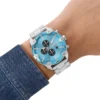 dz4655 Spiked Chronograph Edelstahluhr