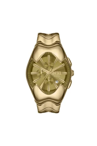 dz4681 Diesel Mercurial Chronograph Goldfarbene Edelstahluhr