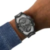 dz4682 Diesel Mercurial Chronograph Graue Edelstahluhr
