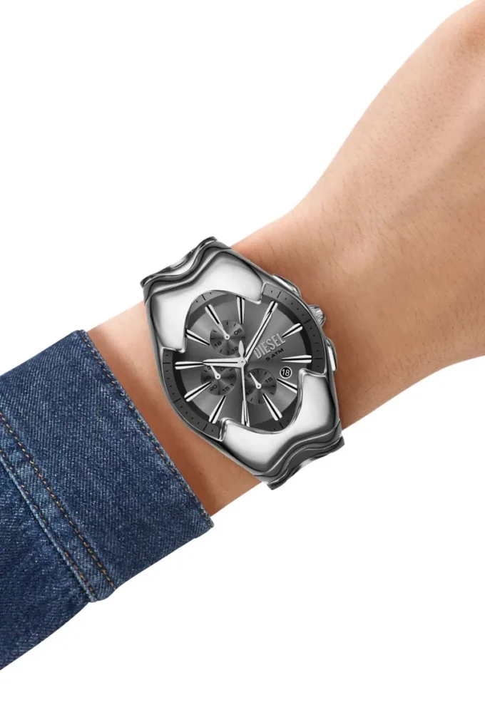 dz4683 Diesel Mercurial Chronograph Edelstahluhr