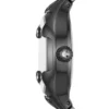 dz5603 Vert Dreizeigeruhr aus gunmetalfarbenem Edelstahl