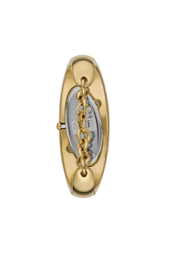 dz5608 Uhr Wonder-D Zweizeigeruhr aus goldfarbenem Edelstahl