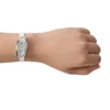 dz5613 Uhr D-Era Zwei-Zeiger-Uhr aus weißem Leder dz5613 Uhr D-Era Zwei-Zeiger-Uhr aus weißem Leder