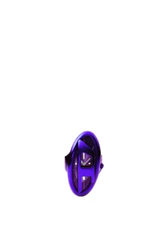 dz5624 Uhr D-Era Ringuhr aus Edelstahl in Lila