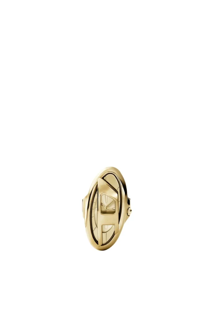 dz5626 Uhr D-Era goldfarbene Edelstahl-Ringuhr