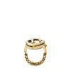 dz5626 Uhr D-Era goldfarbene Edelstahl-Ringuhr
