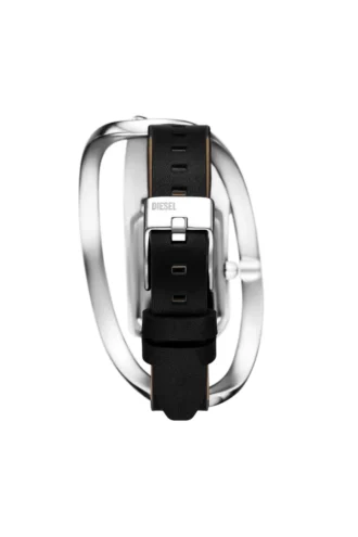 dz5627 Uhr Wrap-D schwarze Lederuhr
