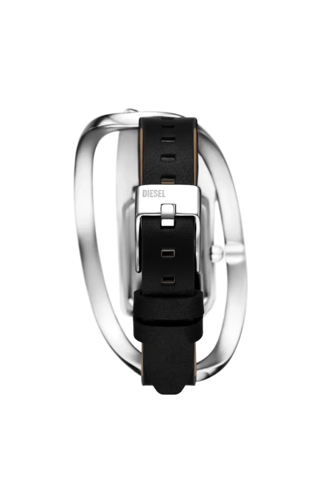 dz5627 Uhr Wrap-D schwarze Lederuhr