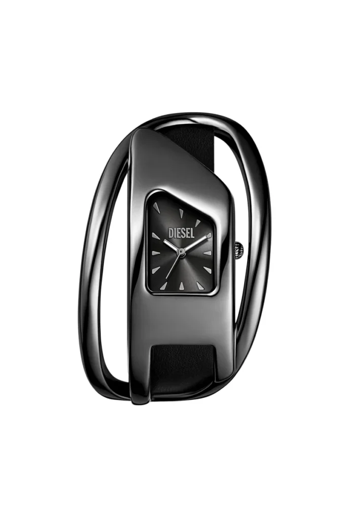 dz5629 Uhr Wrap-D schwarze Lederuhr