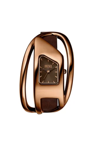 dz5630 Uhr Wrap-D braune Lederuhr