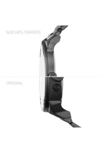 dz7487 Diesel Mr. Daddy Slim Multi Movement Graue Edelstahluhr