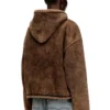 f-ella Hoodie mit Reißverschluss, Acid-Wash-Effekt und Teddyfutter f-ella Hoodie mit Reißverschluss, Acid-Wash-Effekt und Teddyfutter