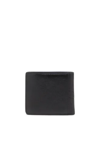 flag-d bi-fold coin s 3d Zweifach gefaltete Lederbrieftasche mit geprägtem Logo