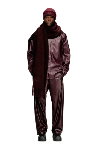 fr-p-arten Hose mit Logo in Burgunderrot