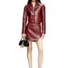g-ameck Taillierte Jacke aus beschichtetem Stoff