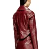 g-ameck Taillierte Jacke aus beschichtetem Stoff