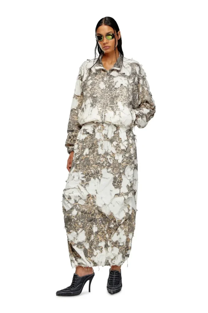 g-bruma Camo-Jacke mit Destroyed-Effekt