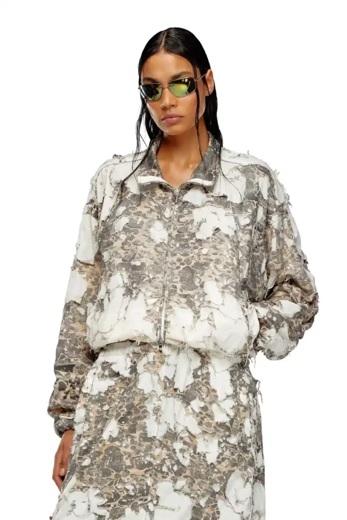g-bruma Camo-Jacke mit Destroyed-Effekt