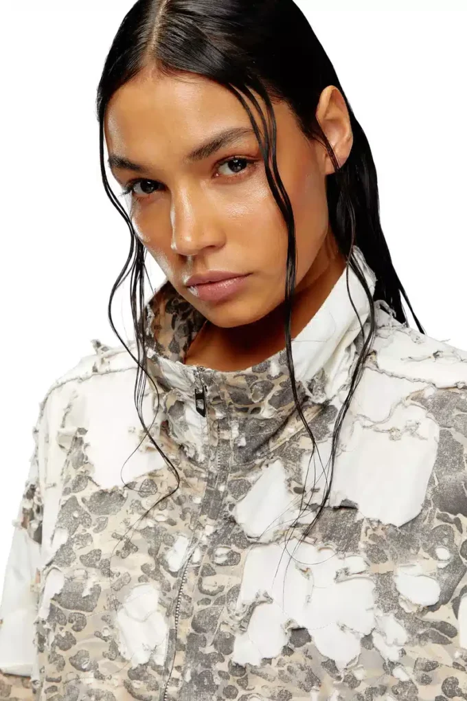 g-bruma Camo-Jacke mit Destroyed-Effekt