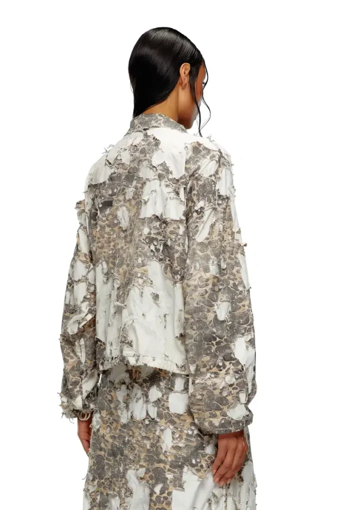 g-bruma Camo-Jacke mit Destroyed-Effekt
