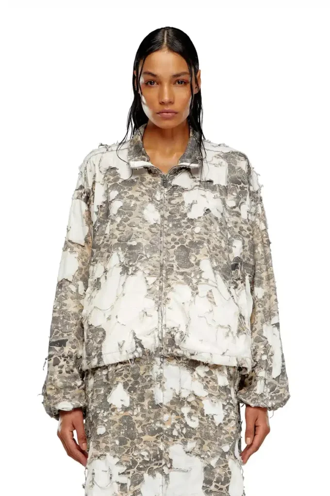 g-bruma Camo-Jacke mit Destroyed-Effekt