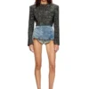 g-crop-g Kurze Jacke aus Bouclé-Stoff
