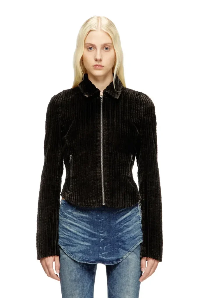 g-enea Hemdjacke aus Baumwollcord