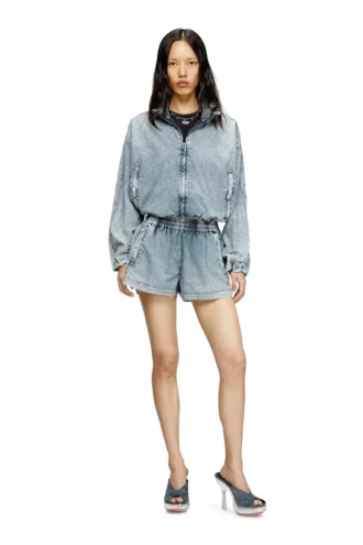 g-leam-r1 Kurze Jacke aus recyceltem Nylon-Taslan