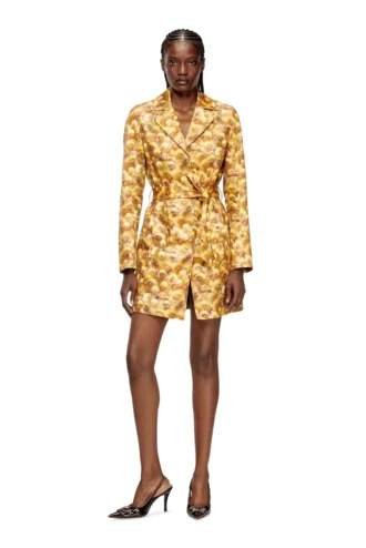 g-oji Trenchcoat mit Entenprint