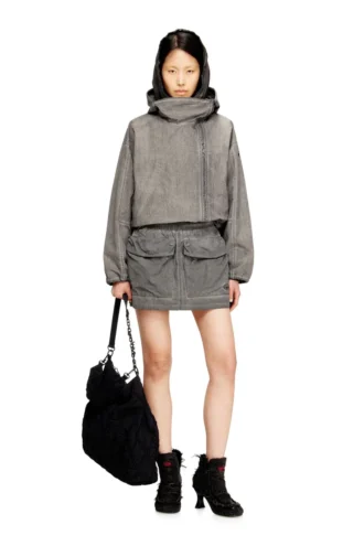 g-orilla Windjacke mit Kapuze aus behandeltem Taslan