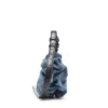grab-d hobo s Grab-D-Small Scrunched Hobo-Tasche aus behandeltem Denim
