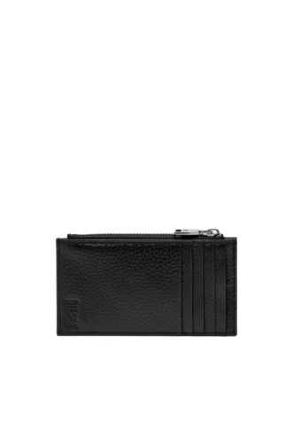 hissu evo card holder iii Flacher Kartenhalter aus genarbtem Leder