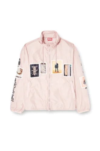 j-claus-a-gsbr Windbreaker mit grafischen Aufnähern