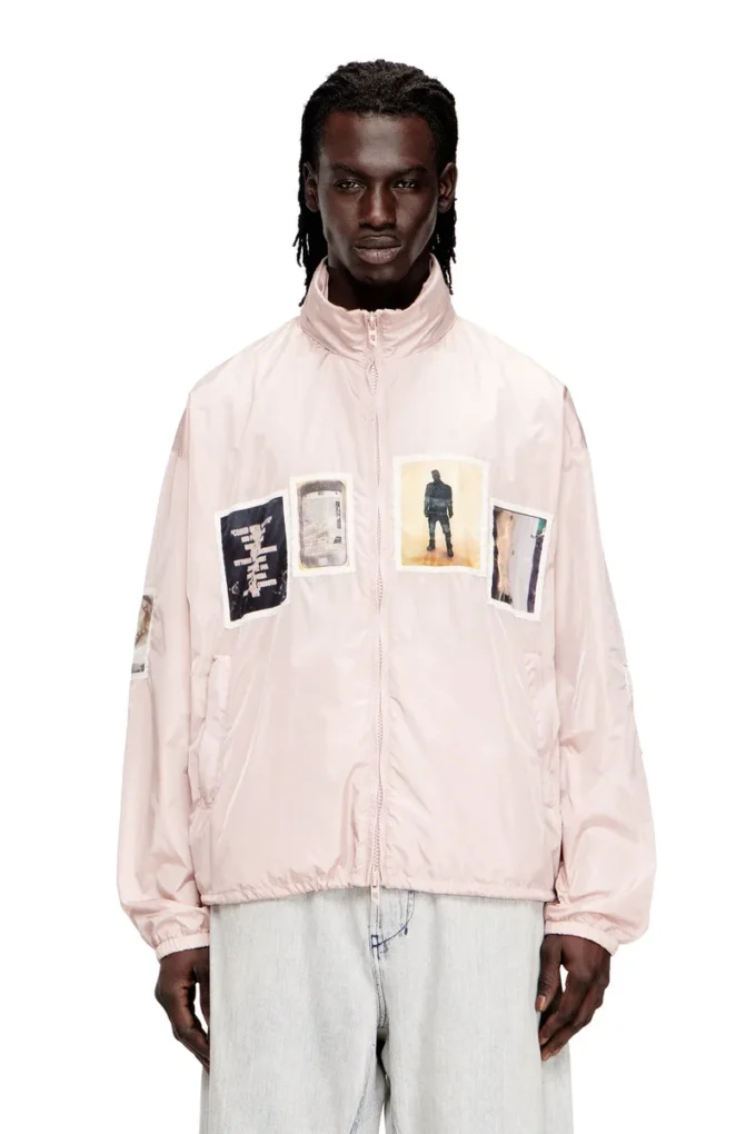 j-claus-a-gsbr Windbreaker mit grafischen Aufnähern
