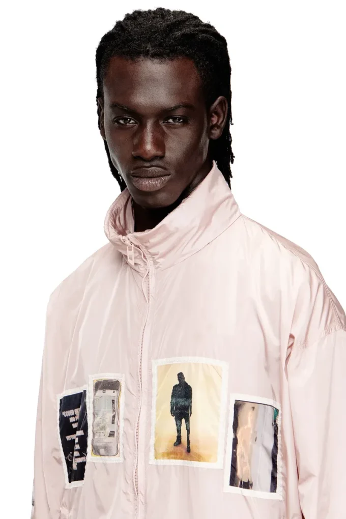 j-claus-a-gsbr Windbreaker mit grafischen Aufnähern