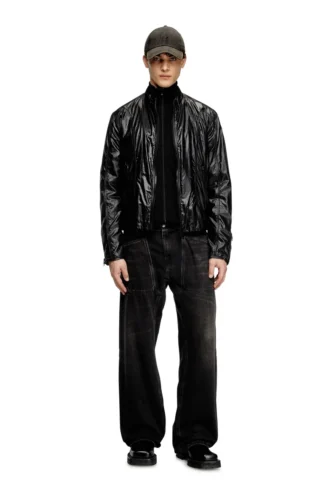 j-clays Bikerjacke aus glänzendem Ripstop