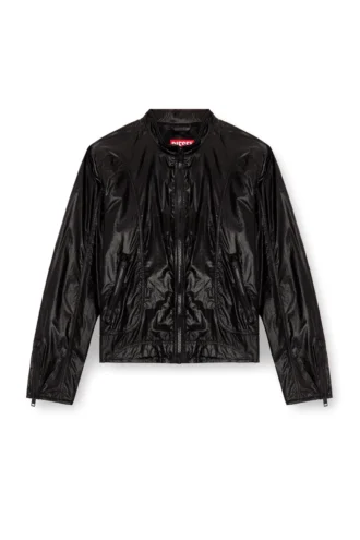 j-clays Bikerjacke aus glänzendem Ripstop