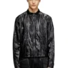 j-clays Bikerjacke aus glänzendem Ripstop