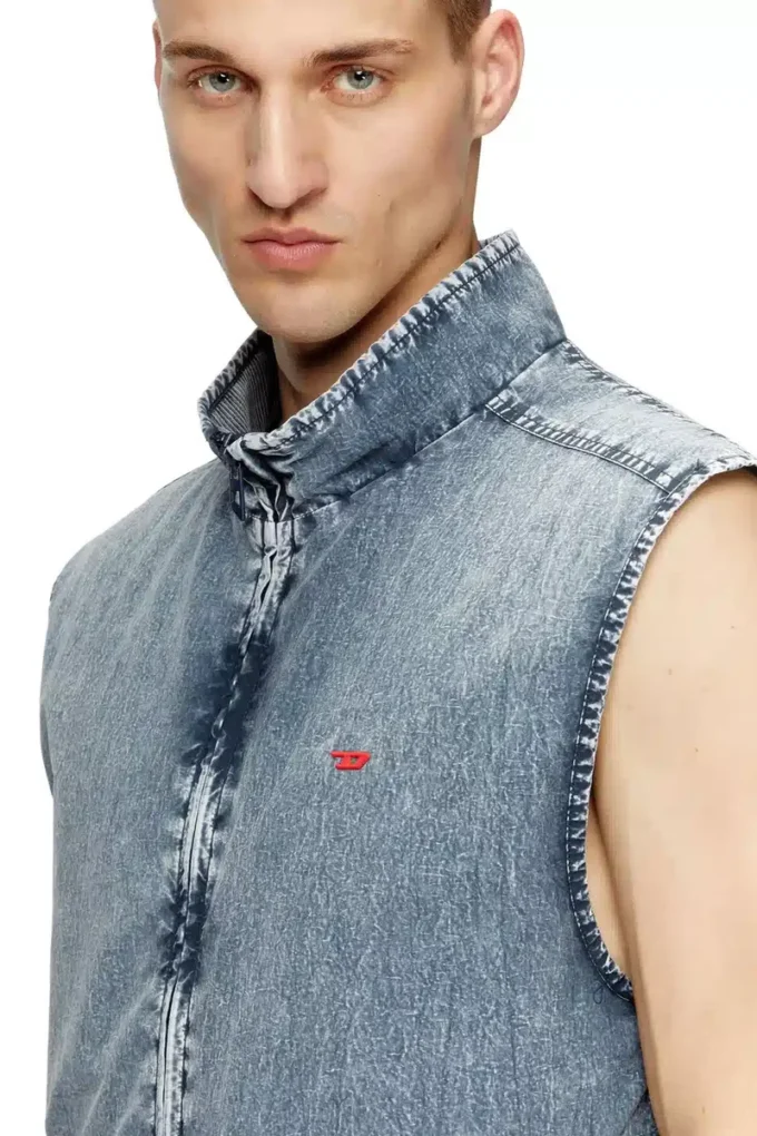 j-erb Weste aus recyceltem Nylon-Taslan