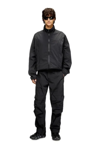 j-five-wrd-akad Jacke aus geknittertem Nylon mit Paspelierung