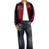 j-foulkes-cp Satin-Souvenirjacke j-foulkes-cp Satin-Souvenirjacke