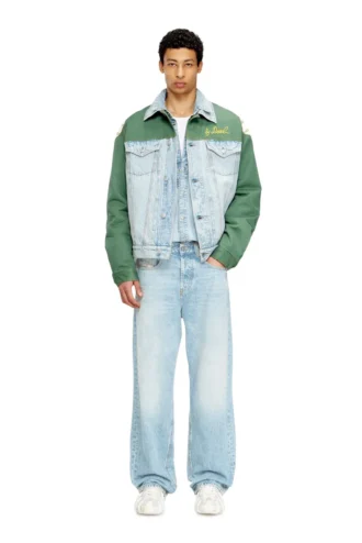 j-giant-20th Jeansjacke mit Baumwolleinsatz