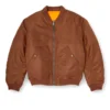 j-held Bomberjacke aus wattiertem Nylon mit ovalem D j-held Bomberjacke aus wattiertem Nylon mit ovalem D