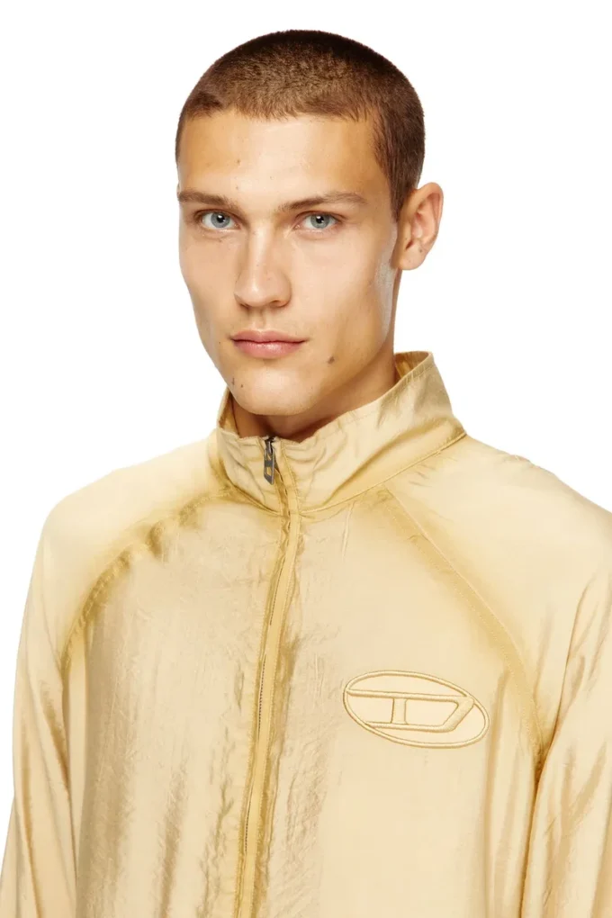 j-henri-souvenir Trackjacke im Souvenir-Stil mit Stickerei