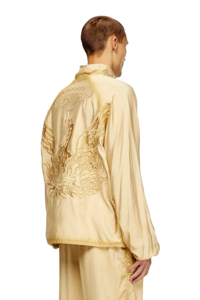 j-henri-souvenir Trackjacke im Souvenir-Stil mit Stickerei