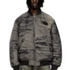 j-kepes-dlbz Gesteppte Bomberjacke aus bedrucktem Satin