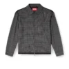 j-ting Coach-Jacke aus Prince-of-Wales-Wollmischung und Satin j-ting Coach-Jacke aus Prince-of-Wales-Wollmischung und Satin