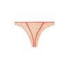 janie-gft Brasilianischer Slip mit kontrastierenden Verzierungen janie-gft Brasilianischer Slip mit kontrastierenden Verzierungen