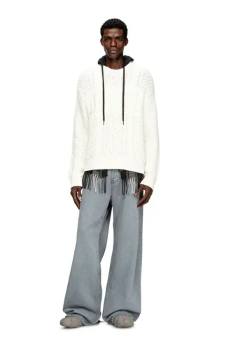 k-aubin Strickpullover mit Diesel-Logo